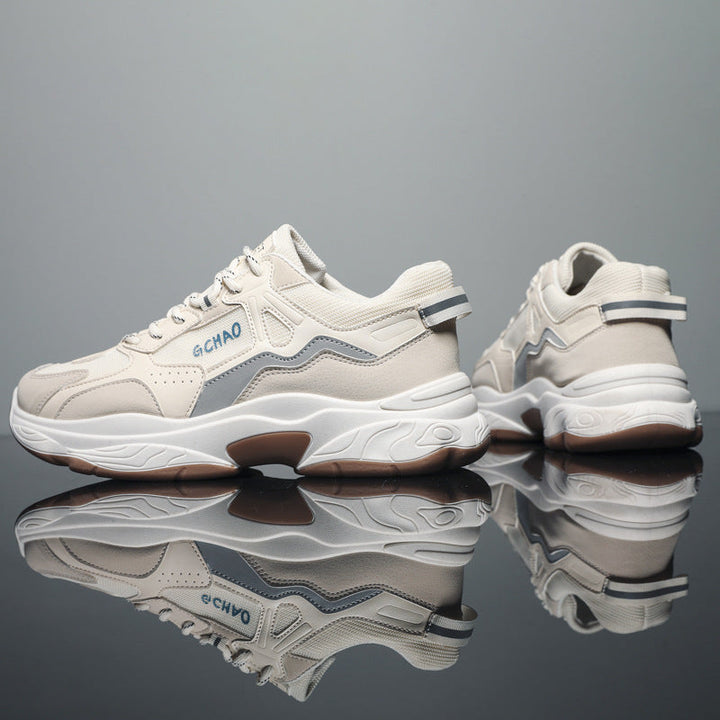 Damen Sportliche Sneakers mit atmungsaktiven Einsätzen und flexibler Sohle Drune