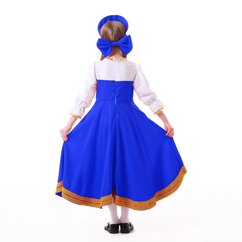 Mädchen Traditionelles Partykleid Drune