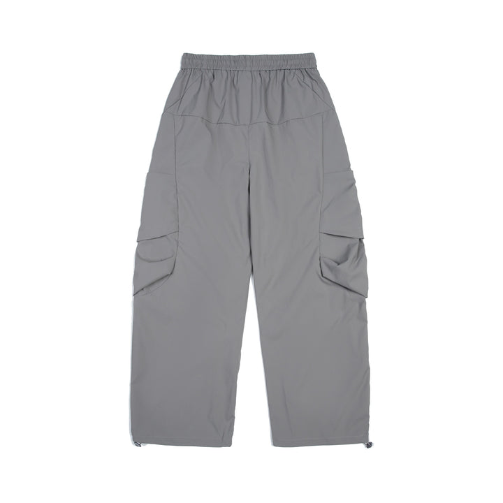 Herren Funktionale Cargo‑Hose im Tech‑Nylon mit elastischem Bund und Kordelzug Drune