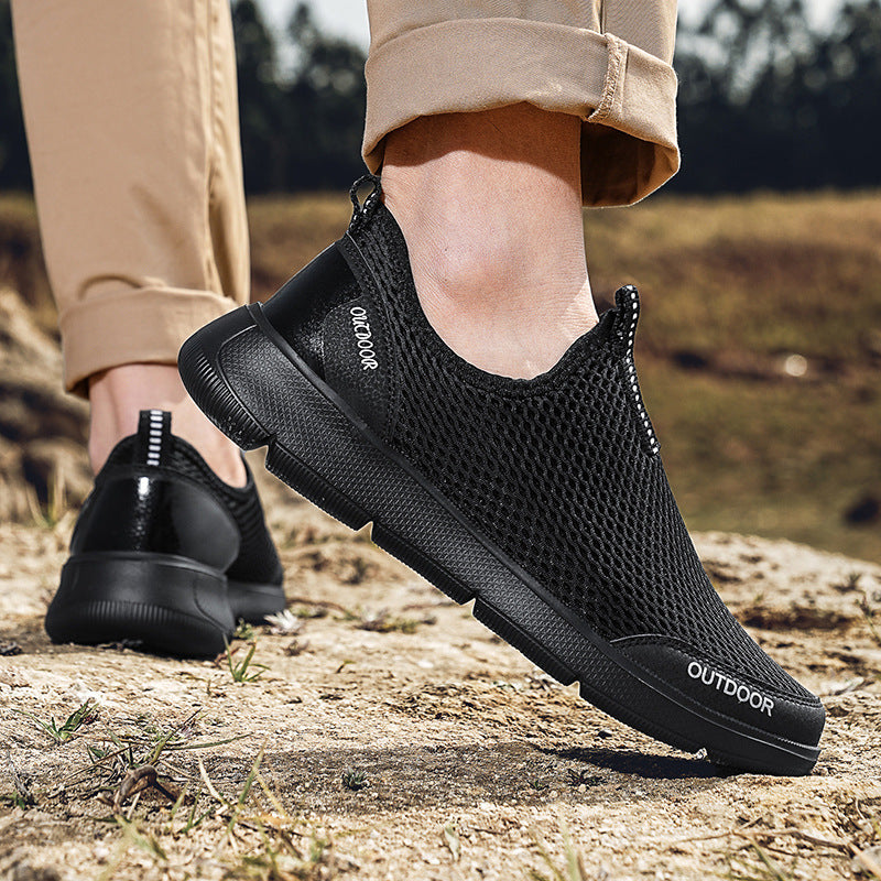 Herren atmungsaktive Outdoor Slip-On Sneakers Drune