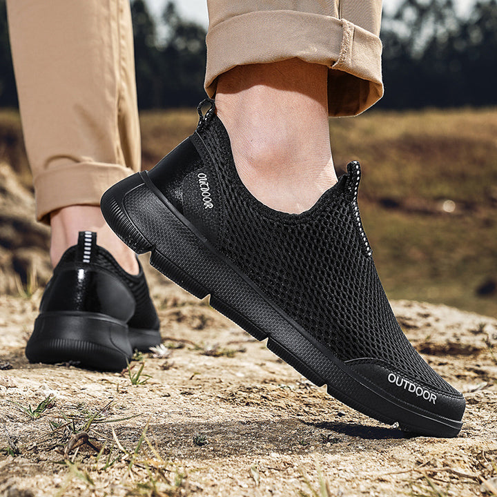 Herren atmungsaktive Outdoor Slip-On Sneakers Drune
