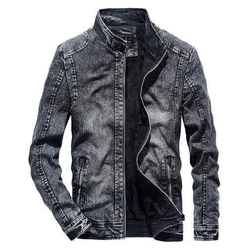 Herren Modische Denimjacke Drune