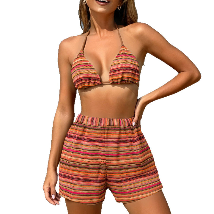 Damen Bikini-Set mit verspielten Schnürdetails Drune