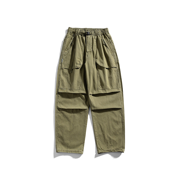 Herren Cargo-Hose mit elastischem Bund und Multifunktions-Taschen Drune