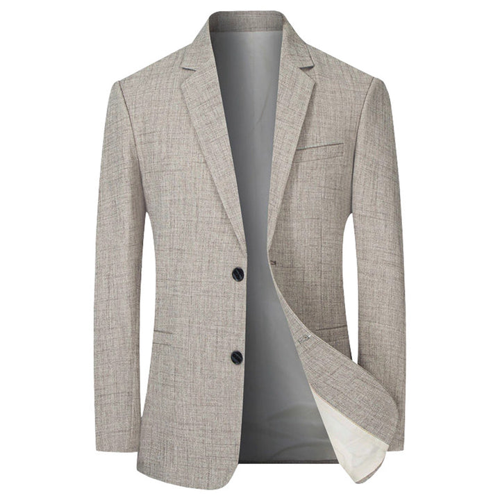 Herren eleganter und strukturierter Blazer mit modischen Details Drune