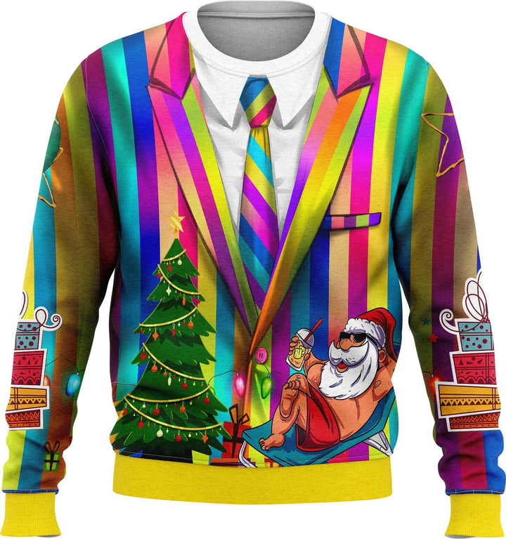 Damen Festlicher Weihnachts-Pullover im Anzug-Stil Drune