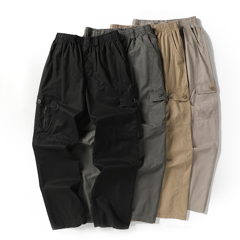 Herren Cargo-Hose im Relaxed-Fit mit Mehrfach-Taschen Drune