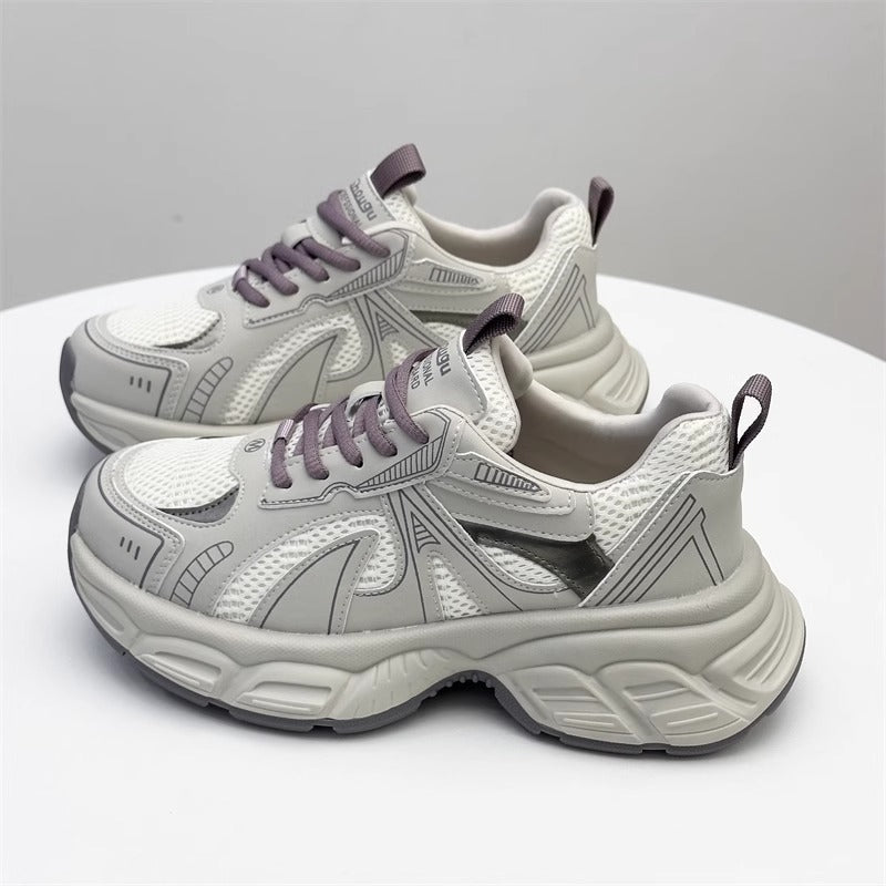 Damen Sportliche Laufsneaker mit atmungsaktiver Mesh-Technologie und dämpfendem Sohlenprofil Drune