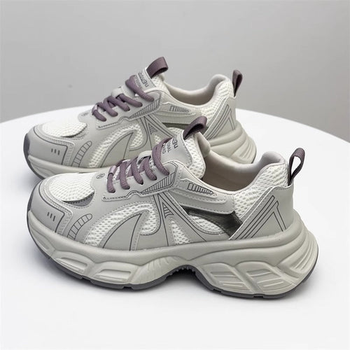 Damen Sportliche Laufsneaker mit atmungsaktiver Mesh-Technologie und dämpfendem Sohlenprofil Drune