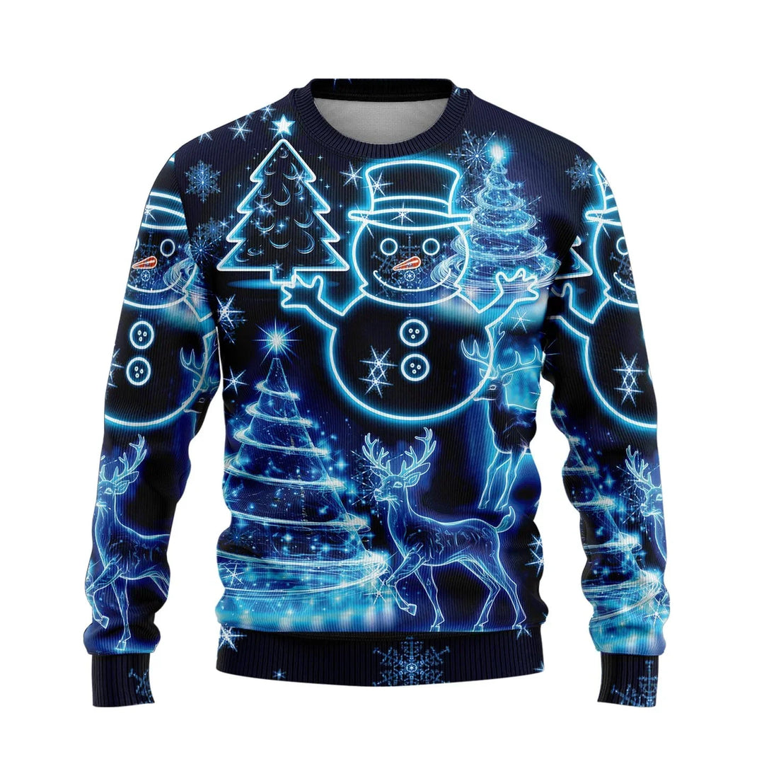Drune | Vintage Gaming Weihnachtsstrickpullover - Damen