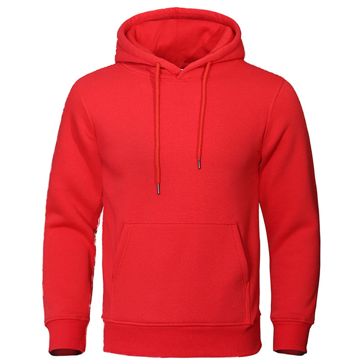 Unisex Premium-Kapuzenpullover mit extra hohem Kragen, Kängurutasche und gebürstetem Innenfutter Drune