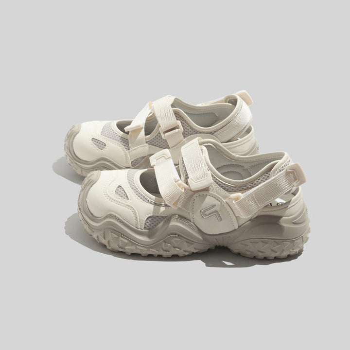 Damen Sportliche Sandalen mit praktischem Klettverschluss und ergonomischer Sohle Drune