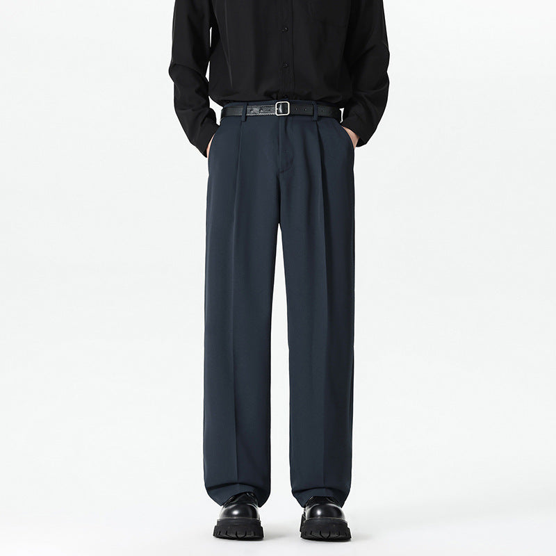 Herren Elegante und Bequeme Stoffhose
