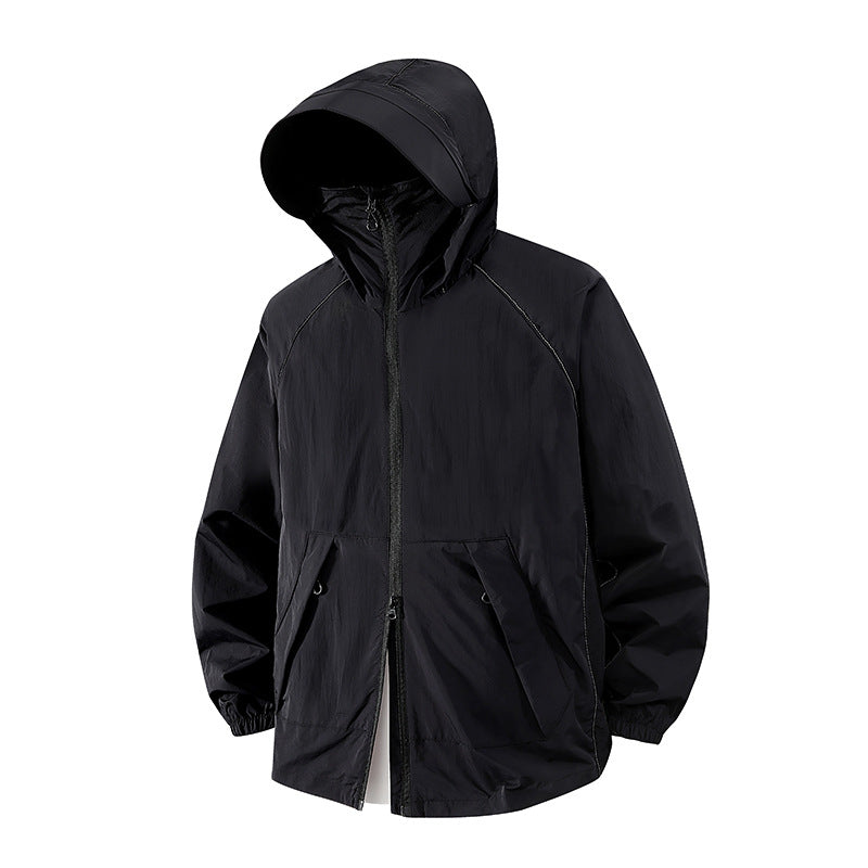 Damen Leichte Outdoor-Jacke mit verstellbarem Hüftbund