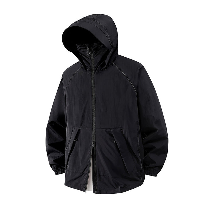 Damen Leichte Outdoor-Jacke mit verstellbarem Hüftbund