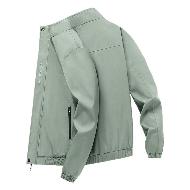 Herren leichter urbaner Softshell-Blouson mit winddichter Membran und verdecktem Reißverschluss Drune