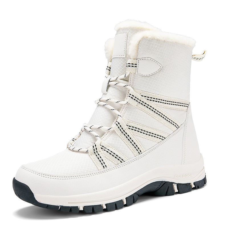 Damen Winterboots mit isolierendem Futter und rutschfester Sohle Drune