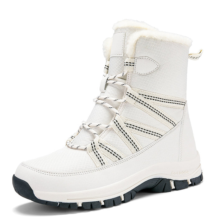 Damen Winterboots mit isolierendem Futter und rutschfester Sohle Drune