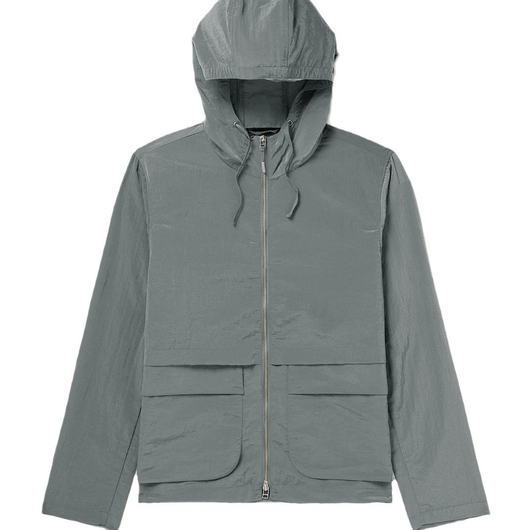 Herren leichte Jacke im lässigen Stil mit großzügigen Taschen Drune