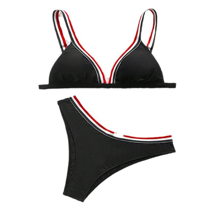 Damen Triangel-Bikini mit sportlichem Kontrastdesign Drune