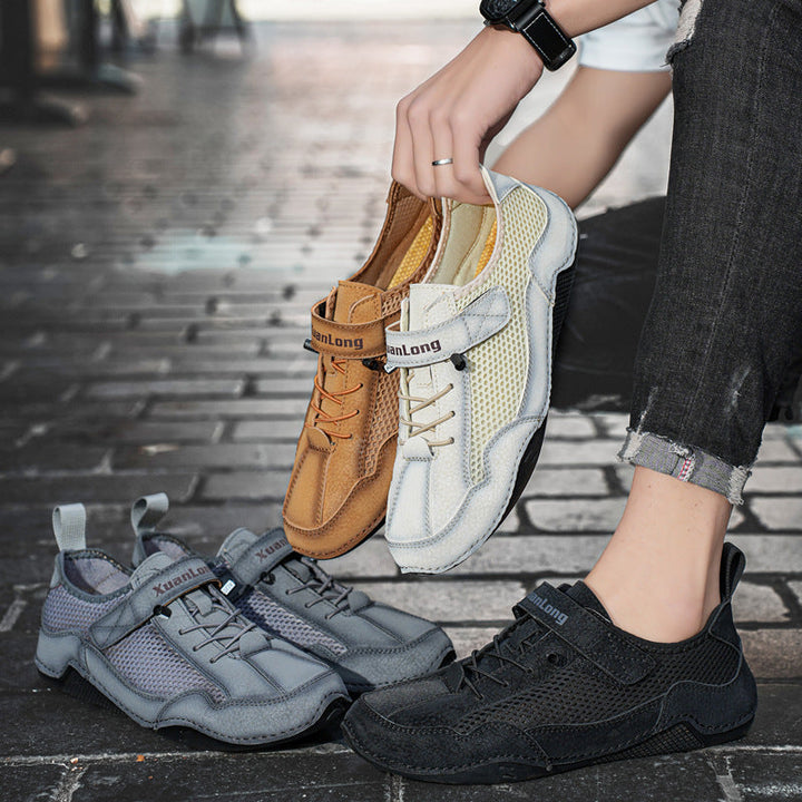 Herren Atmungsaktive Freizeitschuhe mit rutschfester Sohle und ergonomischem Design Drune