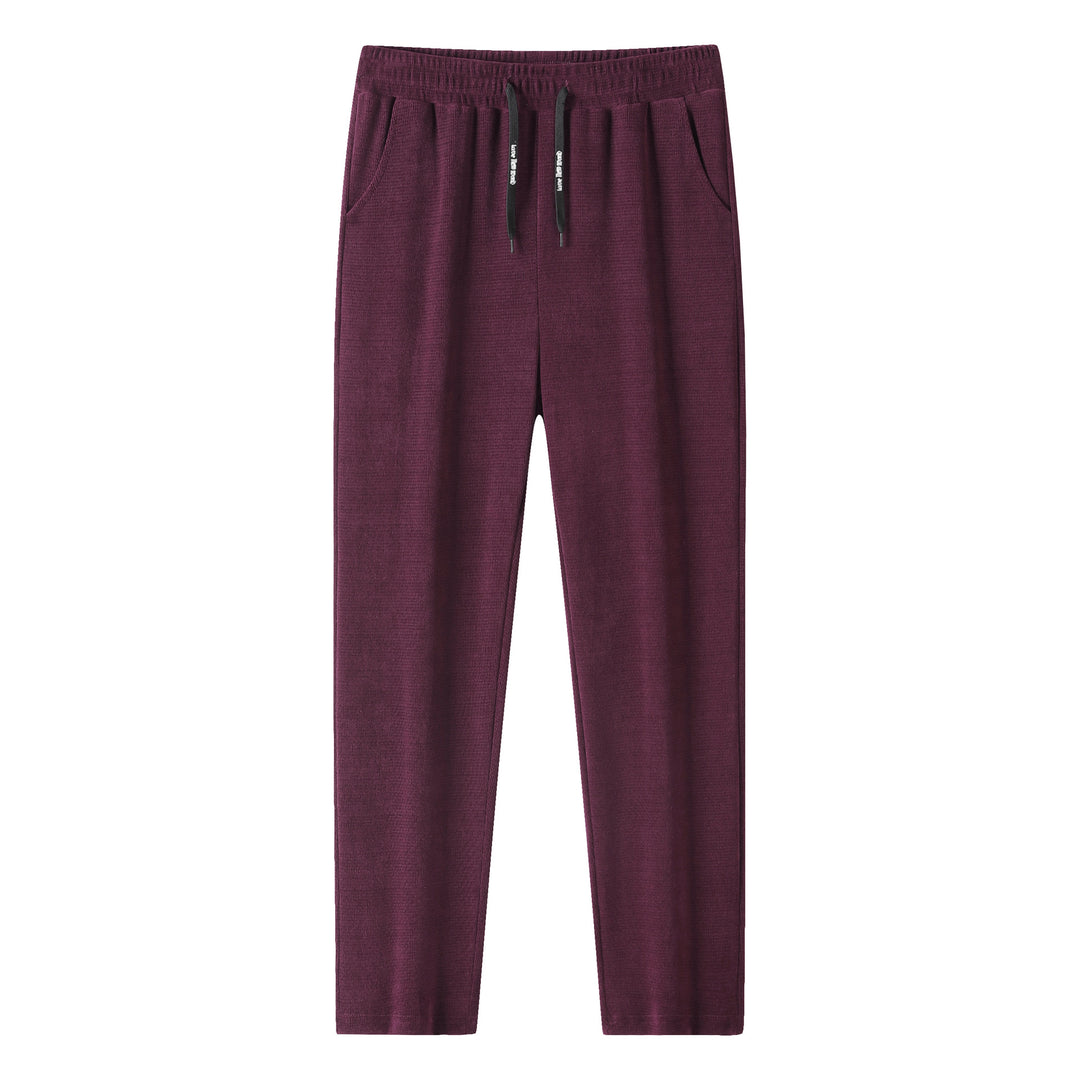 Herren Legere Strick-Jogginghose mit Kordelzug Drune