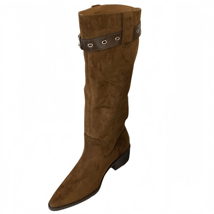 Damen Modische Stiefel Drune