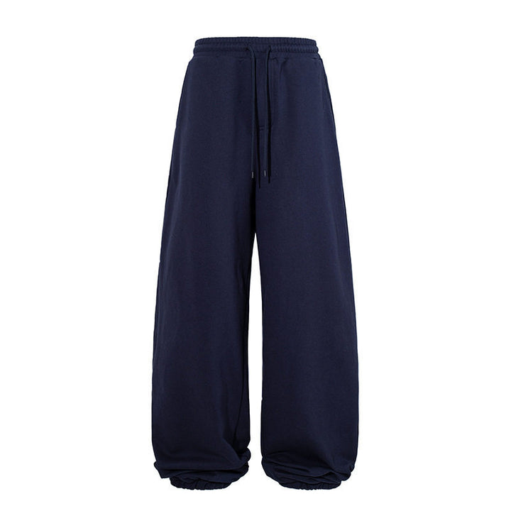 Damen Extraweite Palazzo-Sweathose mit hohem Komfortbund und Ballon-Saum Drune
