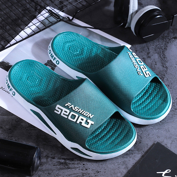 Herren Sportliche Badeschuhe mit rutschfester Sohle und atmungsaktivem Obermaterial Drune