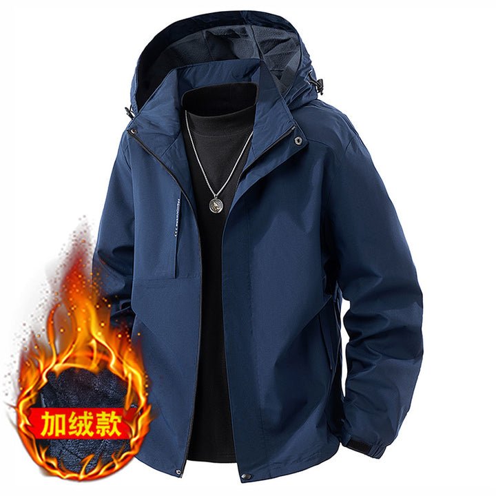 Herren Multifunktionale Wasserdichte Outdoor-Jacke