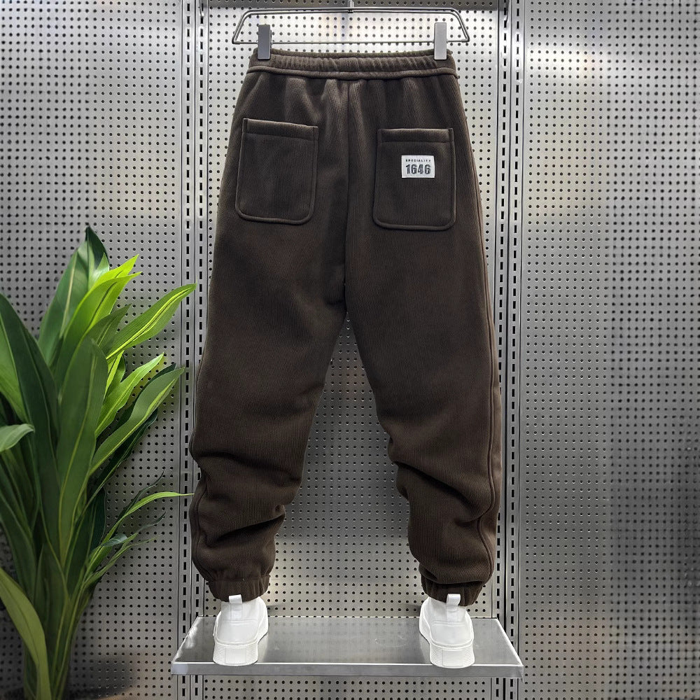 Damen Lässige Fleece-Jogginghose Drune