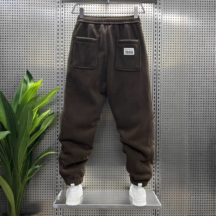 Damen Lässige Fleece-Jogginghose Drune