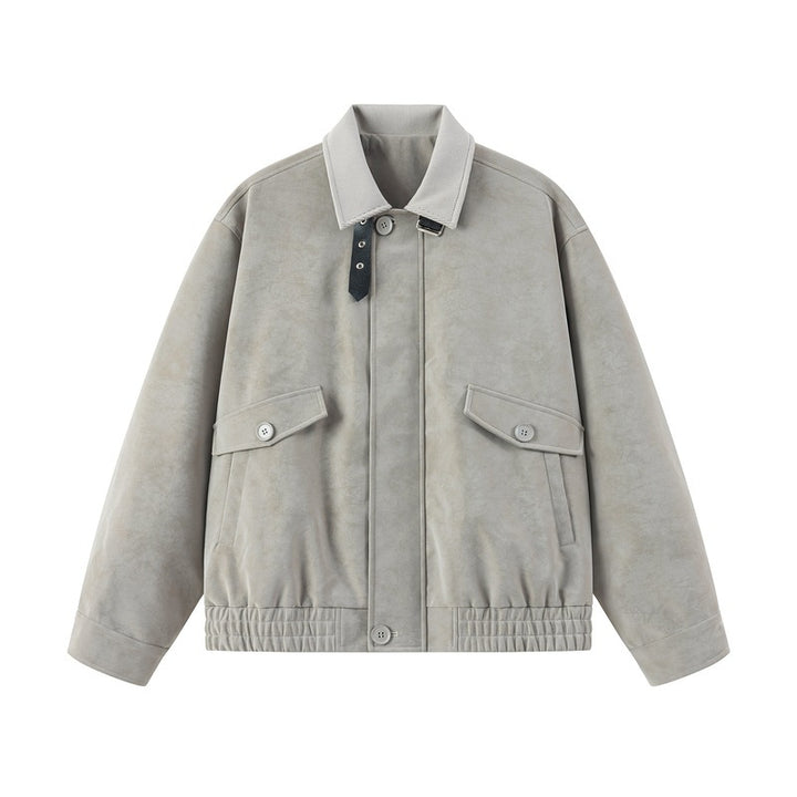 Damen Modische Übergangsjacke mit Taschen Drune