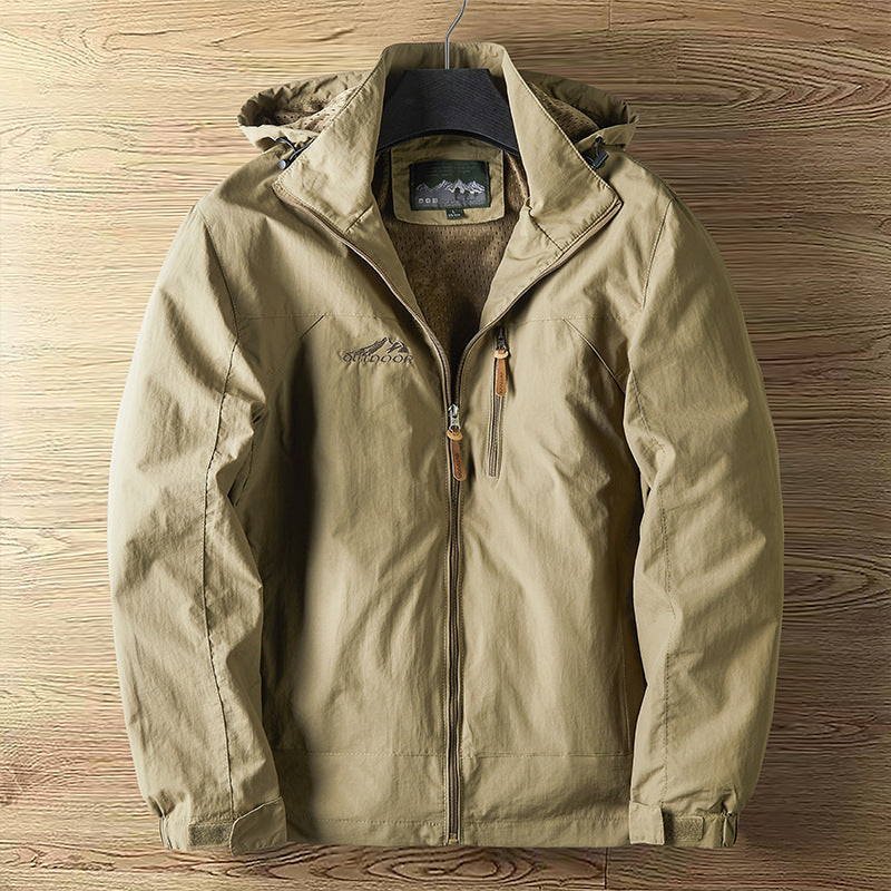 Herren Funktionsjacke mit Kapuze Drune 1787797311