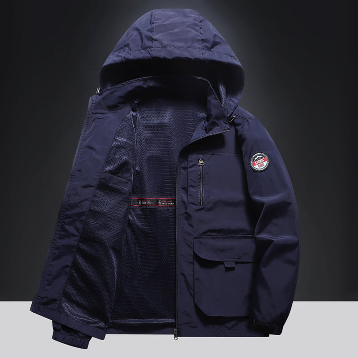 Herren Multifunktionale Übergangsjacke mit seitlichen Taschen Drune