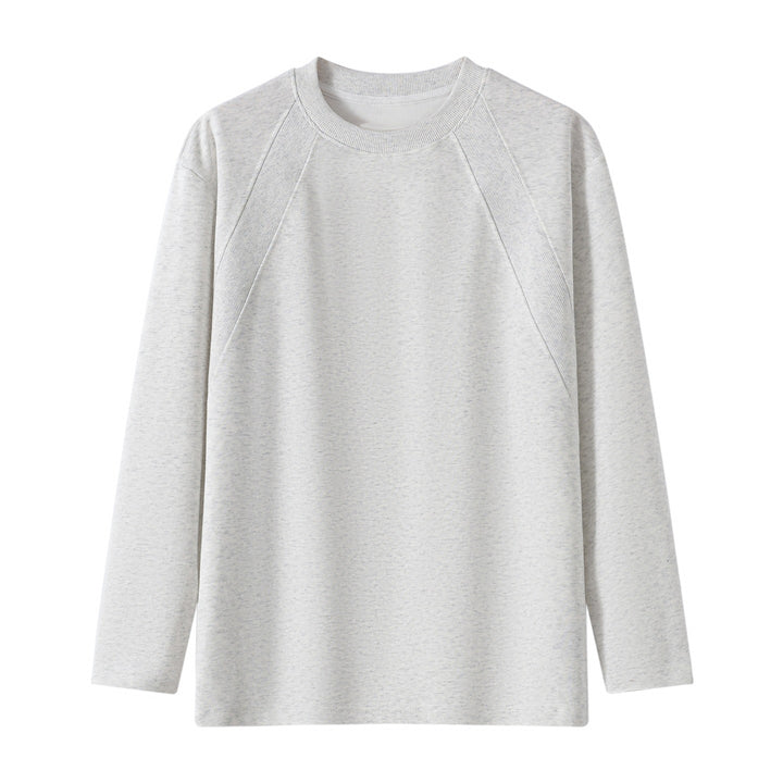 Unisex Oversize Langarm‑Sweatshirt mit Raglannähten und geripptem Rundhalsausschnitt Drune