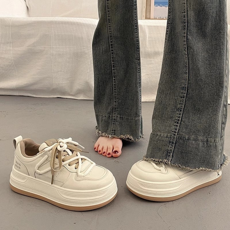 Damen modische Plateau-Sneaker mit innovativem Komfort und atmungsaktiver Sohle Drune