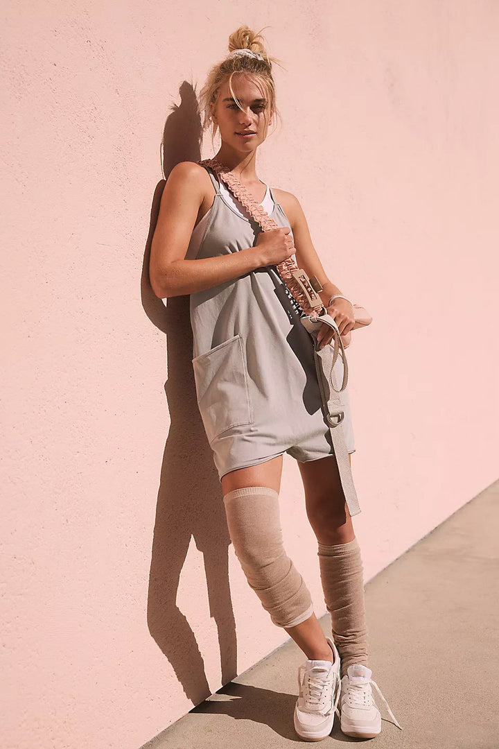 Damen Sportliches Freizeitkleid mit großzügigen Taschen Drune