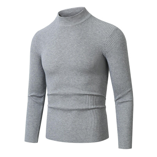 Herren Rollkragenpullover mit feiner Rippstruktur Drune