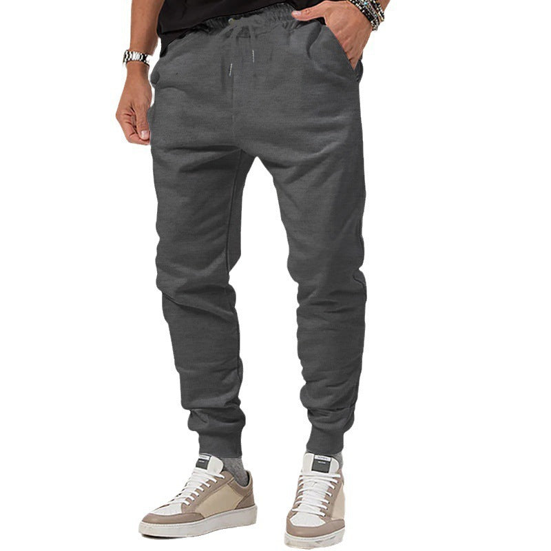Herren nan Jersey-Sweathose im konisch zulaufenden Schnitt mit verdecktem Kordelzug und formstabilen Fußbündchen Drune