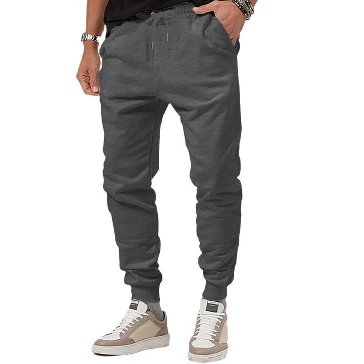 Herren nan Jersey-Sweathose im konisch zulaufenden Schnitt mit verdecktem Kordelzug und formstabilen Fußbündchen Drune