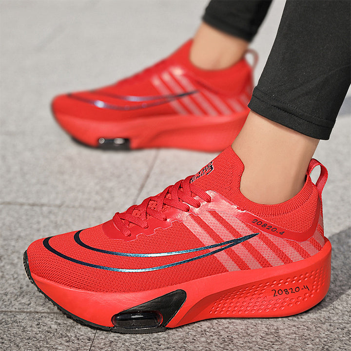 Unisex Profi-Tempo-Laufschuh mit sichtbarer Fersen-Airunit und atmungsaktivem Monofilament-Obermaterial Drune