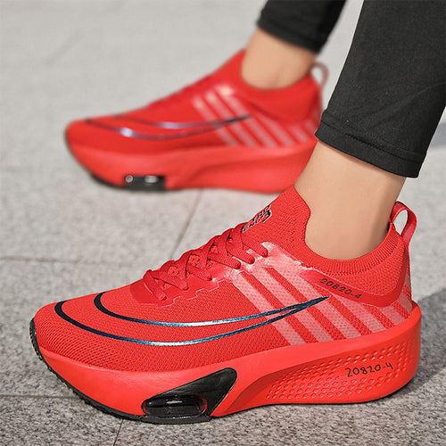 Unisex Profi-Tempo-Laufschuh mit sichtbarer Fersen-Airunit und atmungsaktivem Monofilament-Obermaterial Drune