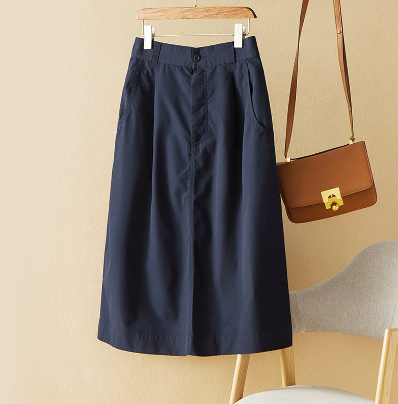 Damen Eleganter Midirock Drune