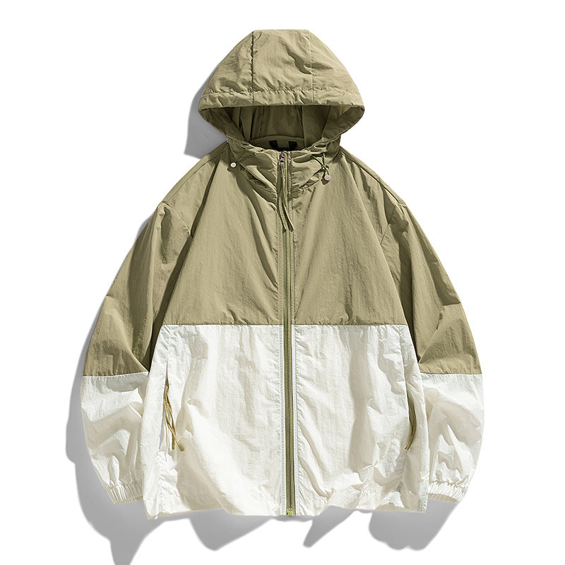Herren Sportliche Windbreaker-Jacke Drune