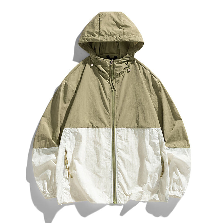 Herren Sportliche Windbreaker-Jacke Drune