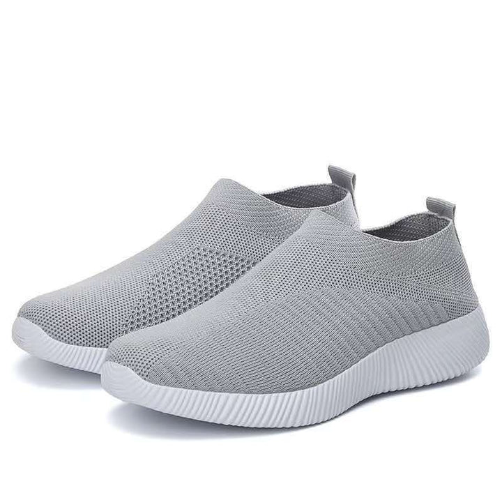 Damen luftige Slip-On Sneakers mit atmungsaktivem Design Drune