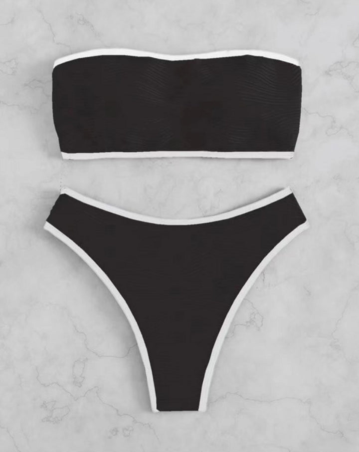 Damen Bandeau Bikini mit bequemer Passform Drune