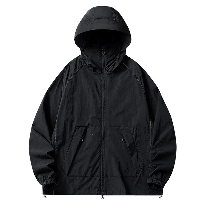 Herren Leichte wetterfeste Jacke Drune