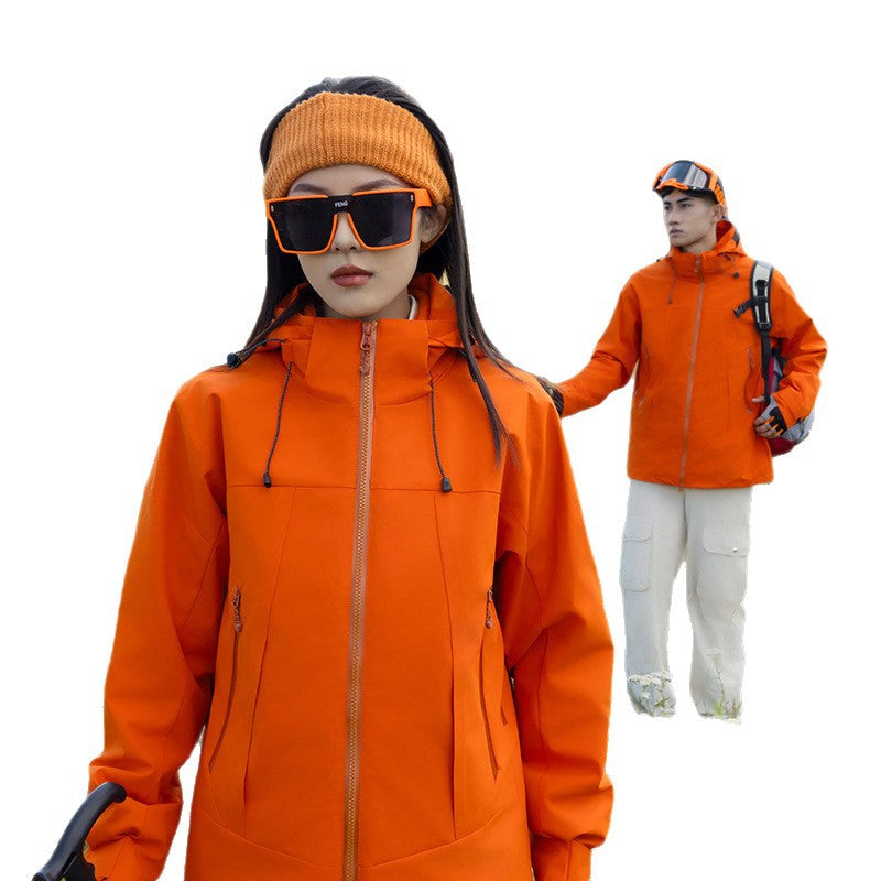 Herren zweilagige Softshell‑Outdoorjacke mit herausnehmbarem Fleece‑Innenlayer, wind‑ und wasserabweisend Drune